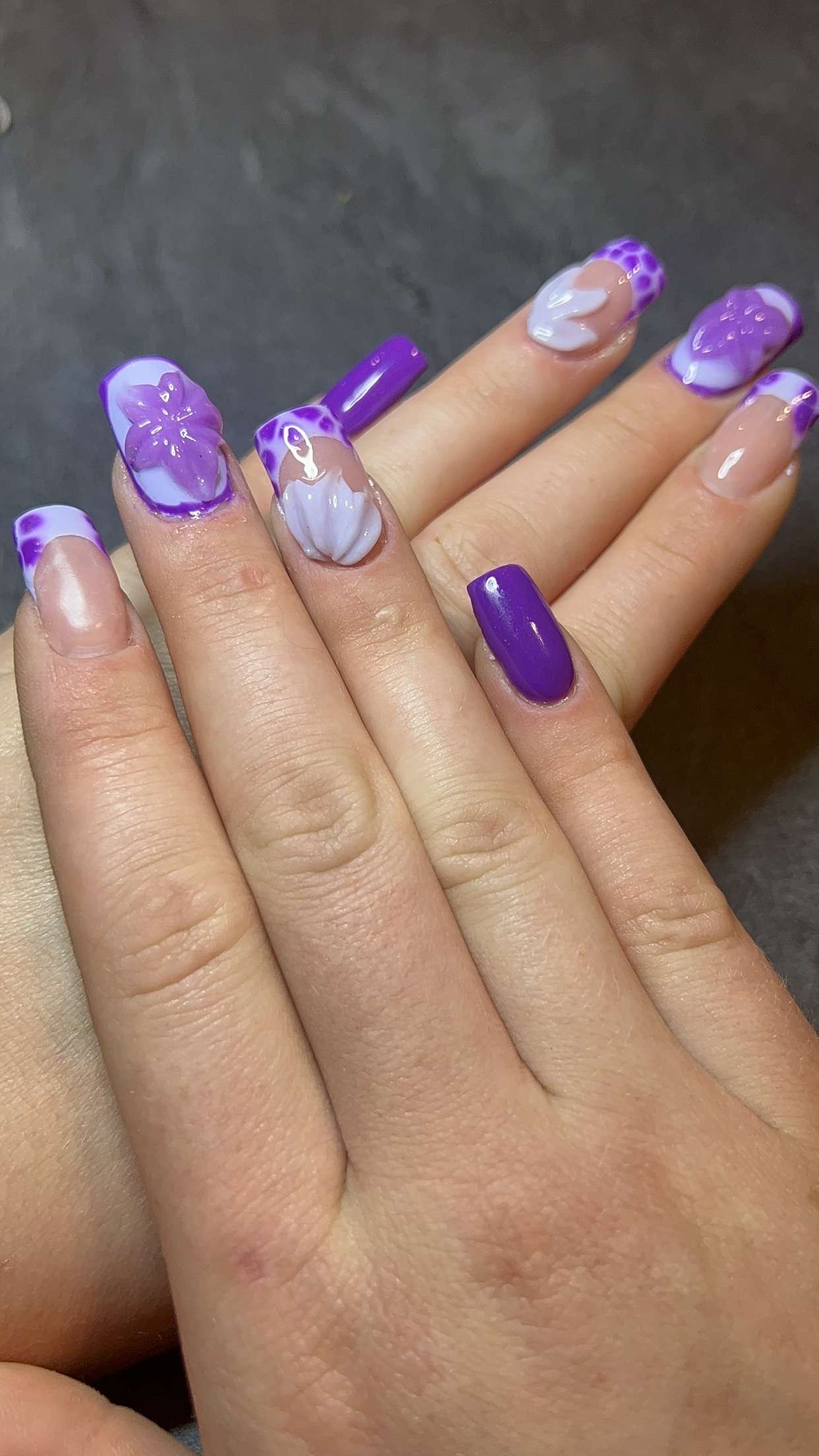 Réalisation nail art 3